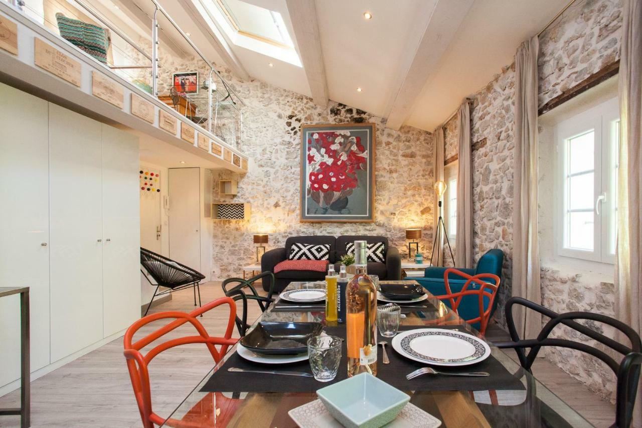 Superbe Appartement Loft Vieil Antibes Eksteriør billede