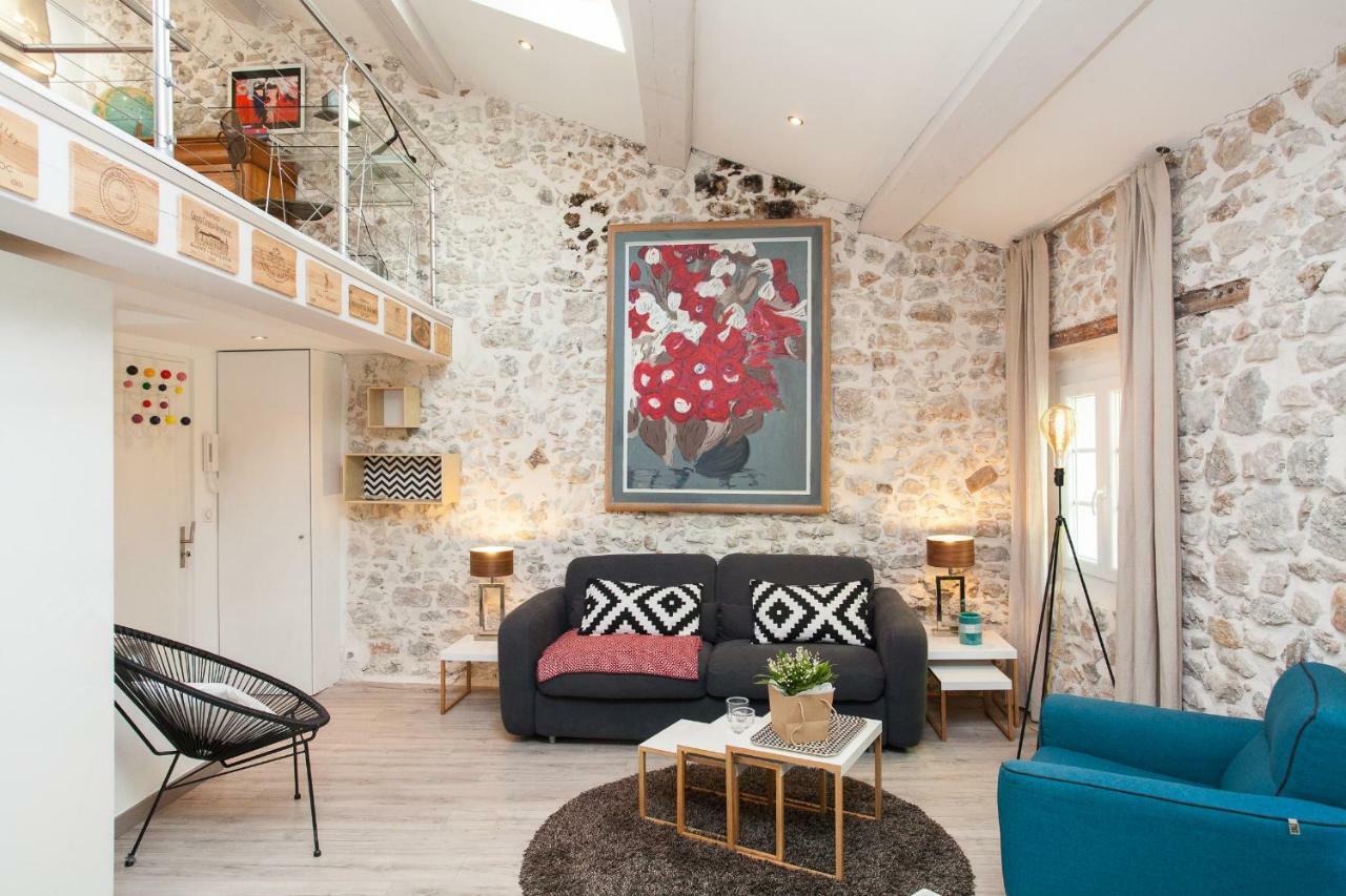 Superbe Appartement Loft Vieil Antibes Eksteriør billede