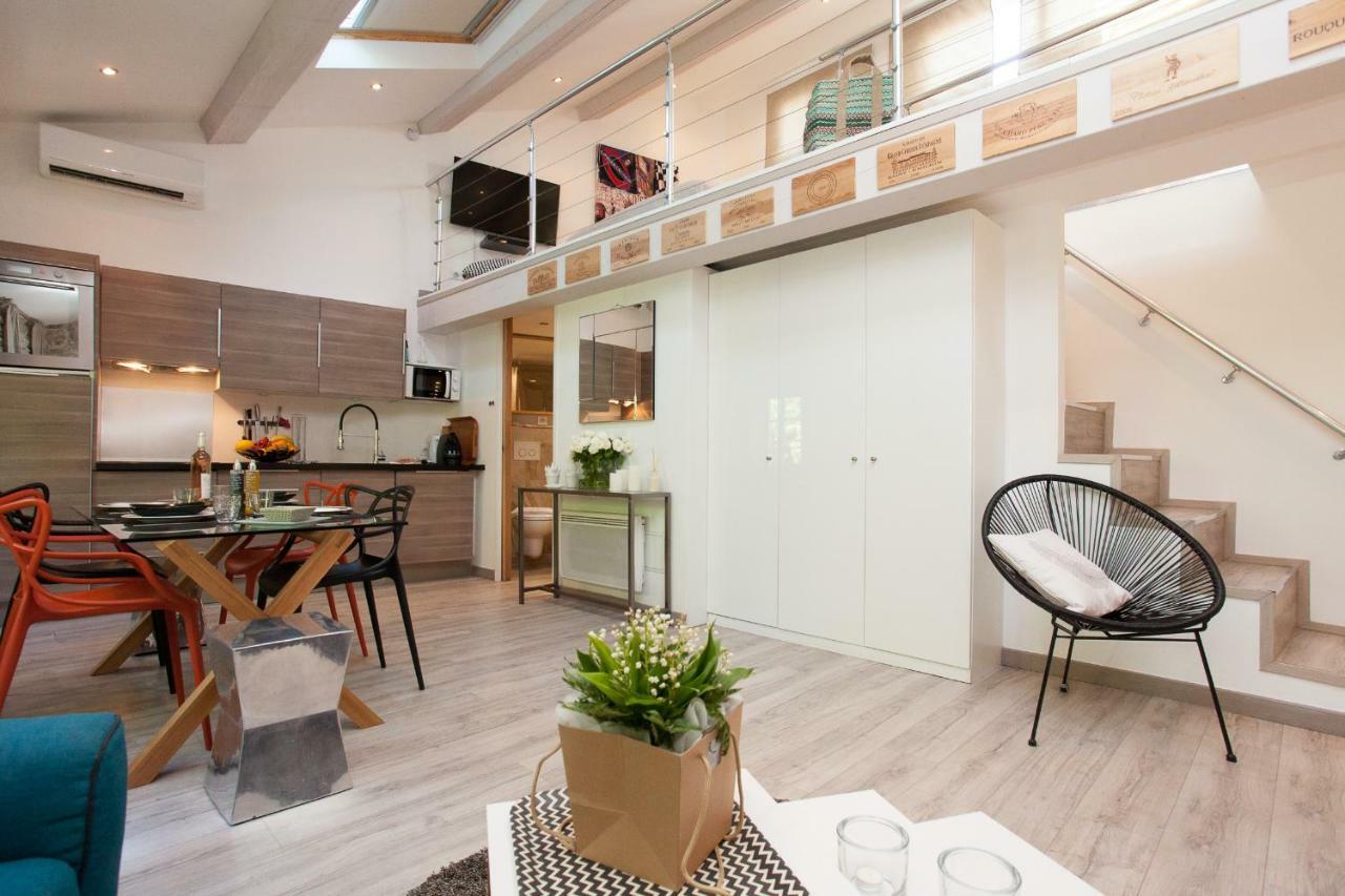 Superbe Appartement Loft Vieil Antibes Eksteriør billede